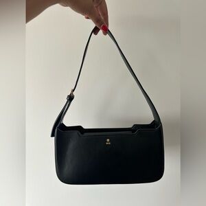 JW PEI Black Millie Vegan Leather Shoulder Bag
